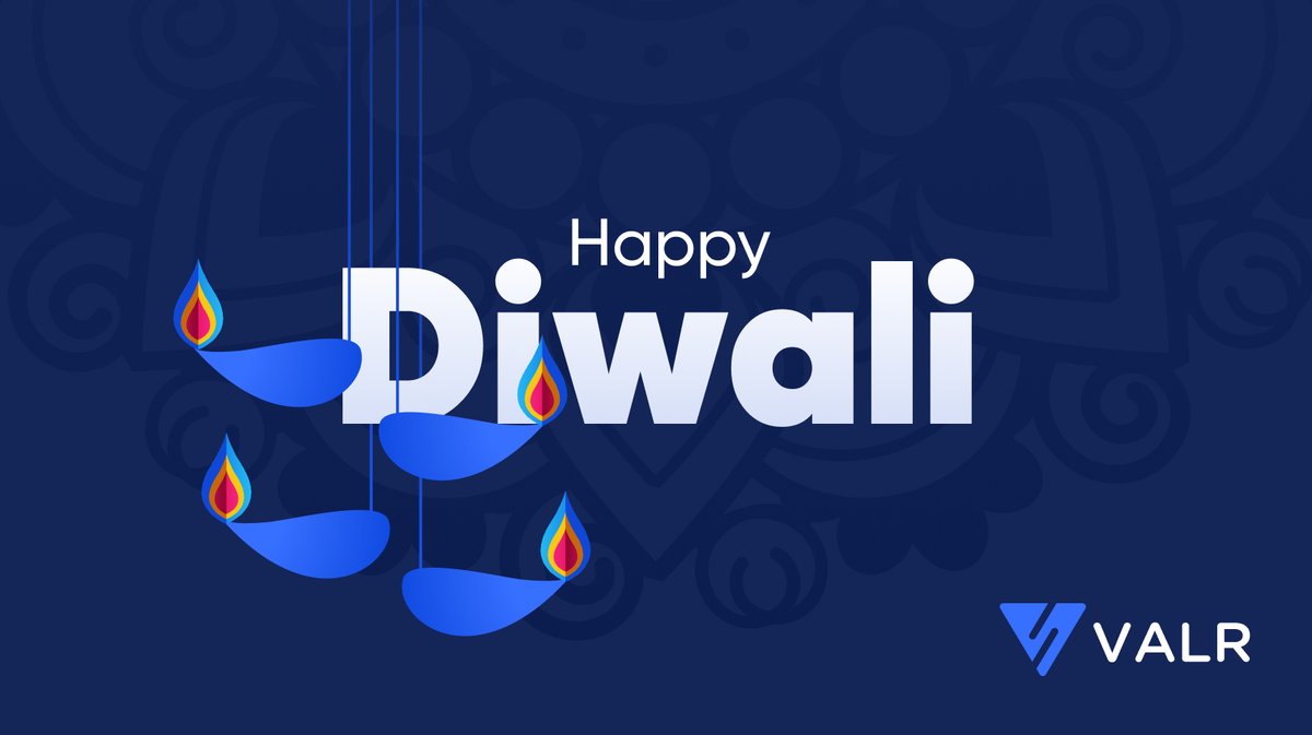 Happy Diwali to all who celebrate! 💫

💙 VALR