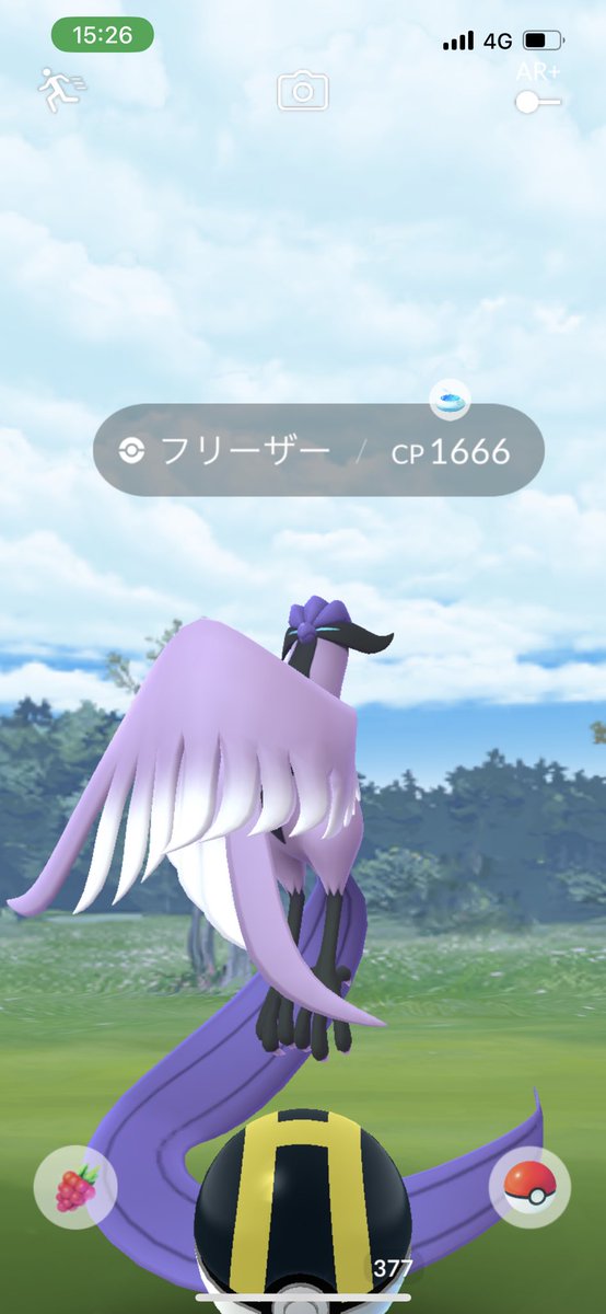 tsr_mrity's tweet photo. ガラルフリーザーと遂に遭遇&amp;捕獲！✨ https://t.co/xdJd5QWbO6