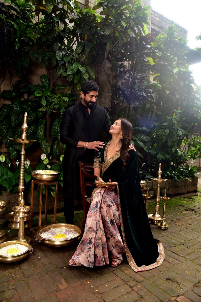 This Diwali is really special for us, says <a href="/ShubraAiyappa/">Shubra Aiyappa</a> who is celebrating her first Diwali post her marriage with Vishal. 
timesofindia.indiatimes.com/entertainment/…