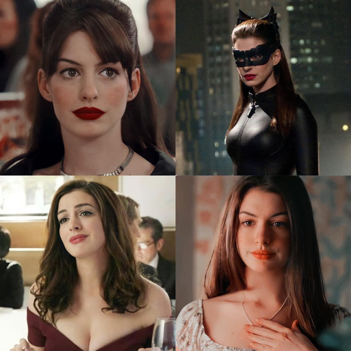 Se llama Anne Hathaway, es una diosa y hoy cumple 41 años.

¡Felicidades!