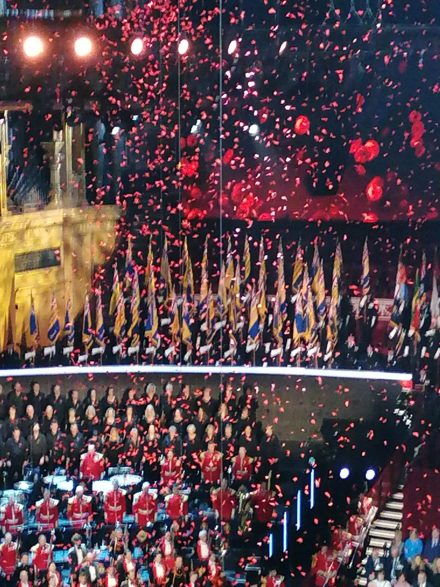 A few of my photos from The Service of Remembrance at The Royal Albert Hall yesterday evening. I felt very honoured to be there. #RemembanceDay #WeWillRememberThem