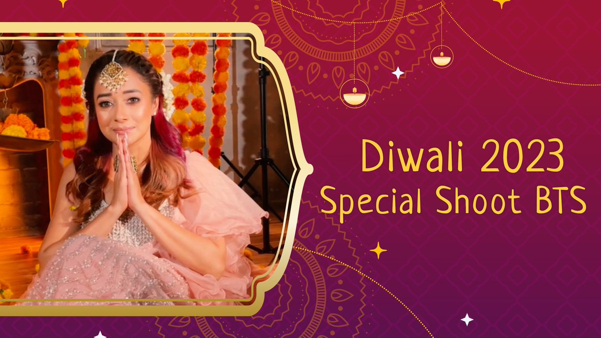 Happy Diwali!! Take a look at some behind the scenes of my recent photo shoot… #HappyDiwali #TinaDatta youtu.be/S6B42Hyhu5o?si…