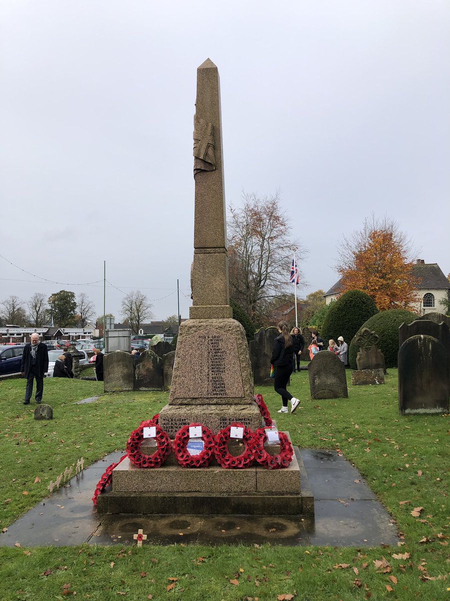 StBenedictsCE's tweet photo. Thank you to Katie and Maisie for representing our school at the Remembrance Service today. We are very proud of you both. 
A lovely service and time to reflect and give thanks as a community. https://t.co/EkzTTD5Abo