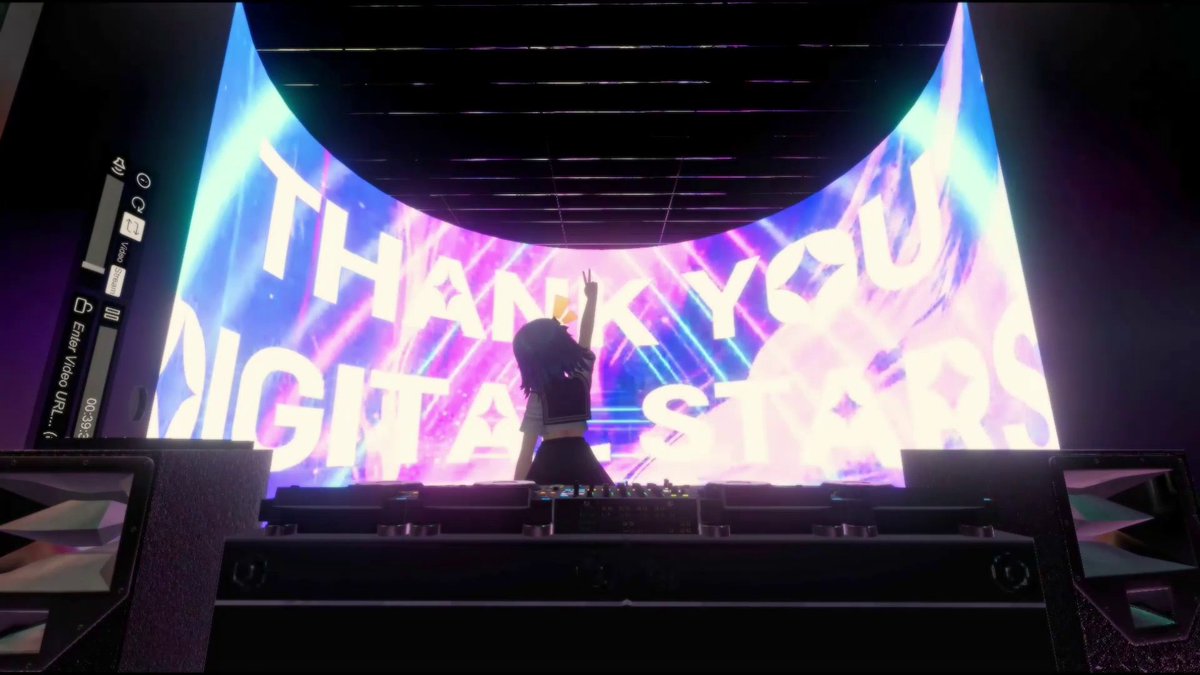 cfm_ds's tweet photo. 🌟🌟🌟 That's a wrap for #DigitalStars Online @ #MIKUEXPO2023!!!
Thank you to @nostr8answer, @mauboxcircle, @dennoko_p, @ItsCreepP, @2TD__, and @synthionmusic for helping to make this MIKU EXPO one to remember 🥰

See you again soon IRL and URL at #DigitalStars2023 Nov. 18th👀 https://t.co/6ngReK2w78