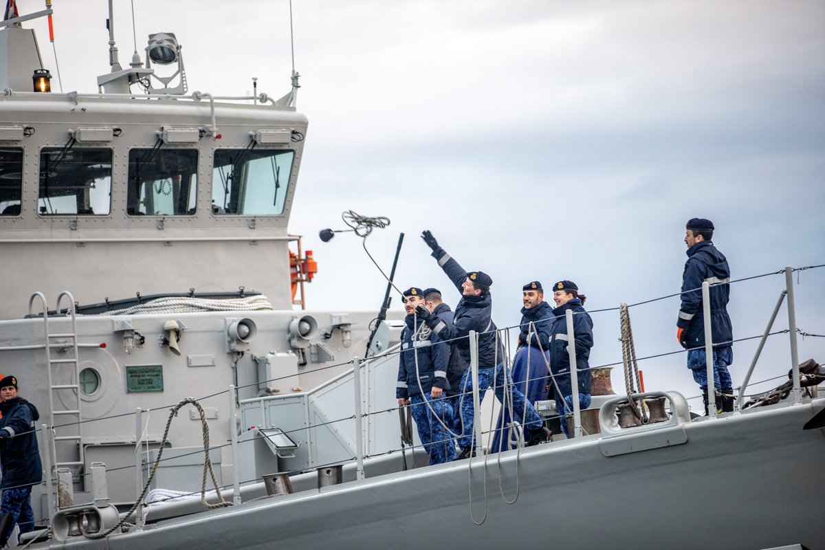 Last days #SNMCMG1 🇵🇱🇧🇪🇩🇪🇳🇱ships⚓️ were hosted in Tallinn🇪🇪. Now our task group is strengthened💪 by allied minehunters from 🇪🇪&🇱🇹 to conduct MCM operations - #ESTHODOPS off the coast of Estonia. We are eager and determined to neutralise💥 some underwater post-war leftovers ‼️