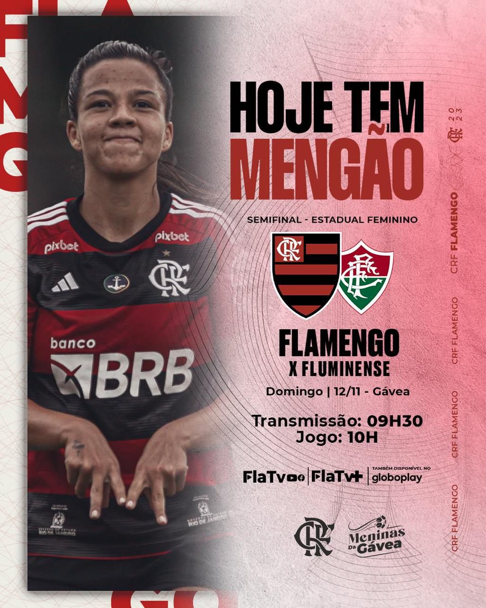 Flamengo on X: Se é FlaTV+, tem no Globoplay! / X