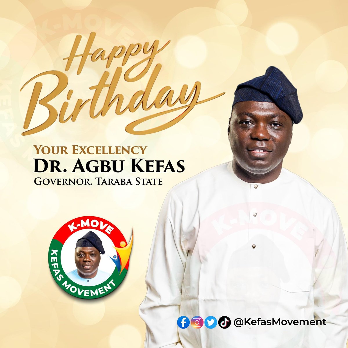 Happy birthday to @GovAgbuKefas a natural-born leader, your headstrong approach and passion to achieve what you set out to do are so remarkable and truly inspirational. Thank you for your brave and fearless leadership.