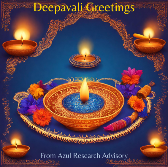 AzulResearch's tweet photo. Shubh Deepavali https://t.co/n23Subnp2f