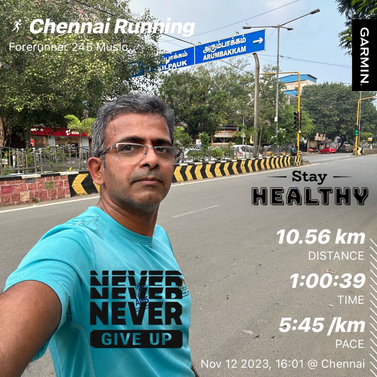 ArunPositivity's tweet photo. Happy Diwali to all 🧨🪔 1 hour / 10km + run in afternoon to improve endurance. gratitude 🙏 #Chennai #DIWALI #happydeepavali #Fit #Fitness #HealthyLifestyle #Runner #Run #Gratitude #DogLover #PetLover #Happy #Grateful #positivity https://t.co/PfQTos9t8W