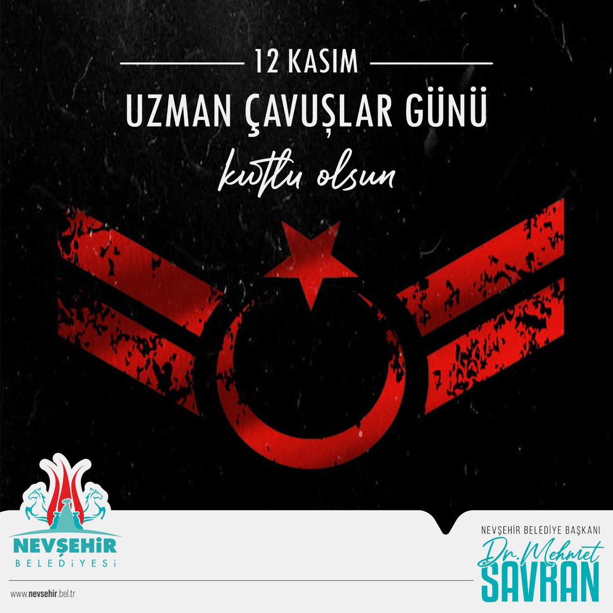 Kahraman Uzman Çavuşlarımızın günü kutlu olsun🇹🇷

Aziz şehitlerimizi rahmetle anıyor, gazilerimize uzun ömürler diliyorum. 

Vatan size minnettardır…

#12KasımKahramanlarGünü
#12KasımUzmanÇavuşlarGünü
#UzmanÇavuşlarGünü