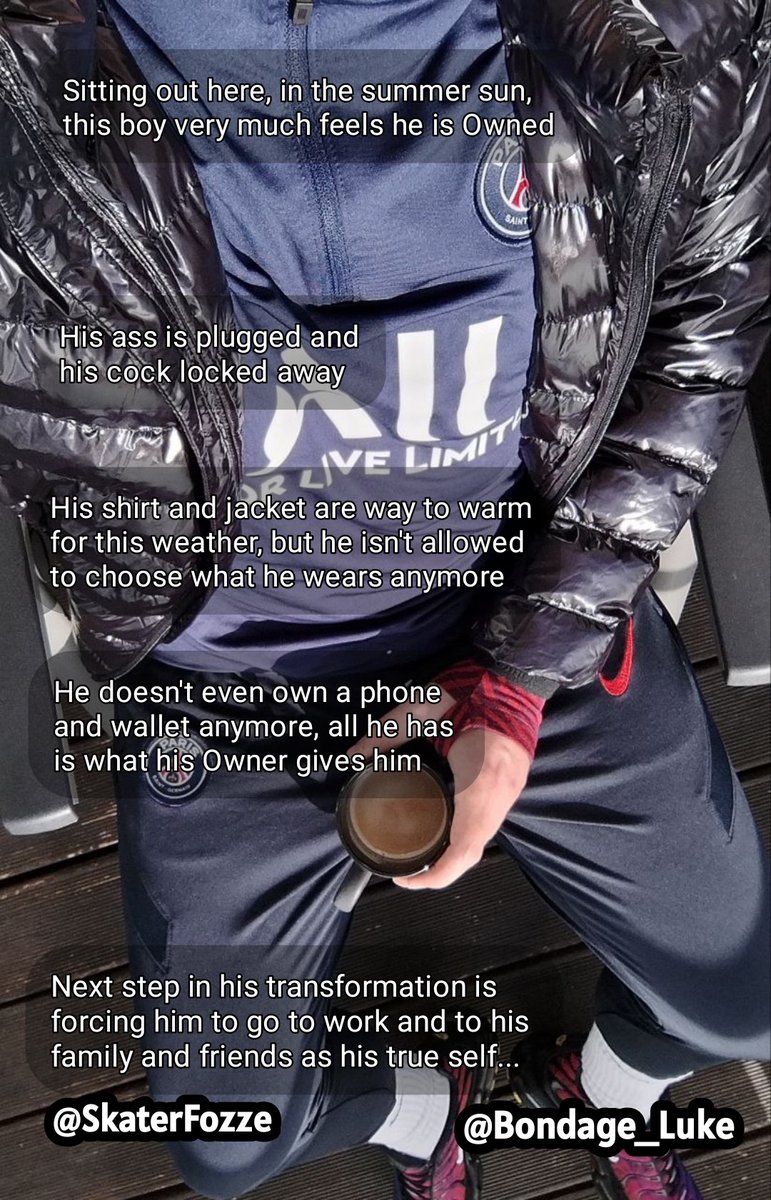 It all started so slow. All your boyfriend did was suggest to help you choose what to wear, then came the plug and eventually the cage. It was meant only for a bit of fun, but both of you realised just how much you needed it...

Thank you <a href="/SkaterFozze/">SkaterFozze.bsky.social - D6112</a> for the great pic!