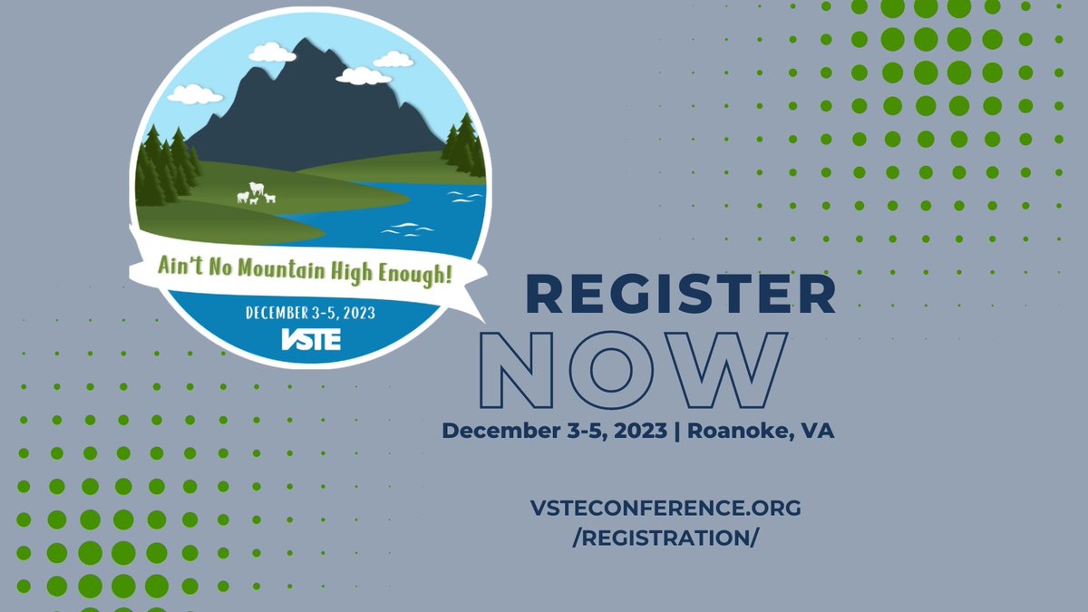 vste's tweet image. 3 days remain to register for this year’s in-person #VSTE23 conference. 

Act now!

vsteconference.org/registration/