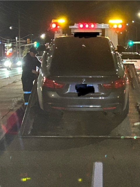 ❌No! No! No!❌

- 23 yr old male driving mom's BMW
- Speeding on Chingausouy Rd #Brampton
- 166km/h in a 70 km/h zone

Result: 
- Stunting Charge   ✔️
- 30-day D/L suspension ✔️
- 14-day vehicle impoundment ✔️