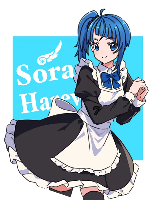 落書きメイドソラちゃん #precure #ひろプリ