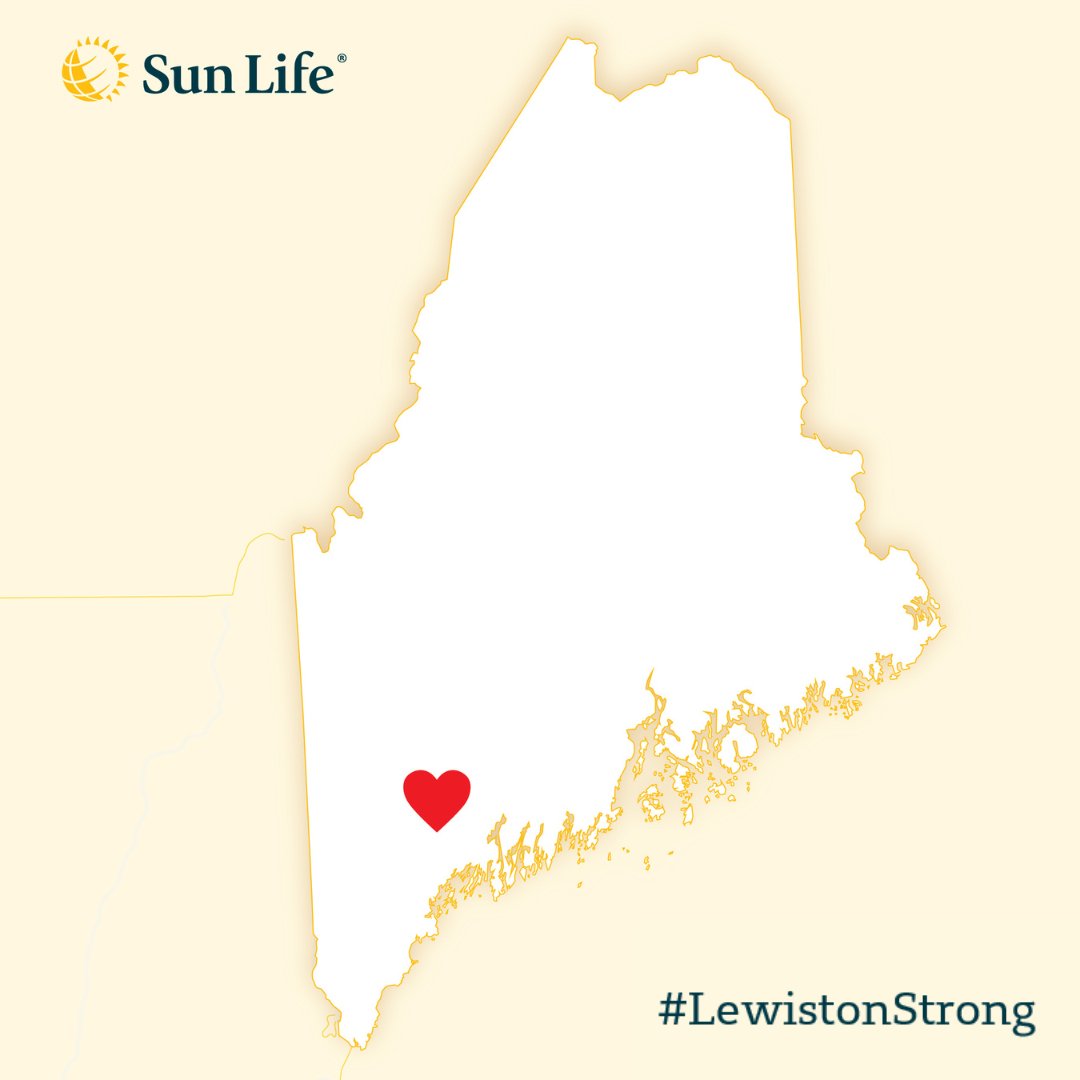 Sun Life and DentaQuest stand together with our Clients and the Lewiston community as we grieve for the victims and their families. To support the healing process, both companies are donating to the Maine Community Foundation’s Lewiston-Auburn Area Response Fund. #LewistonStrong