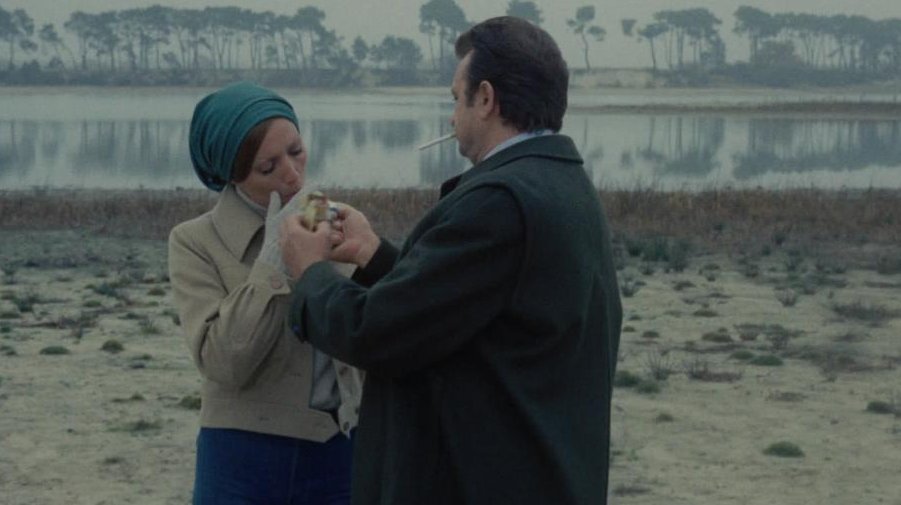 Been rewatching Chabrol, such a great film maker 
Les Noces Rouges (1973)
 #ClaudeChabrol #frenchcinema #FrenchNewWave