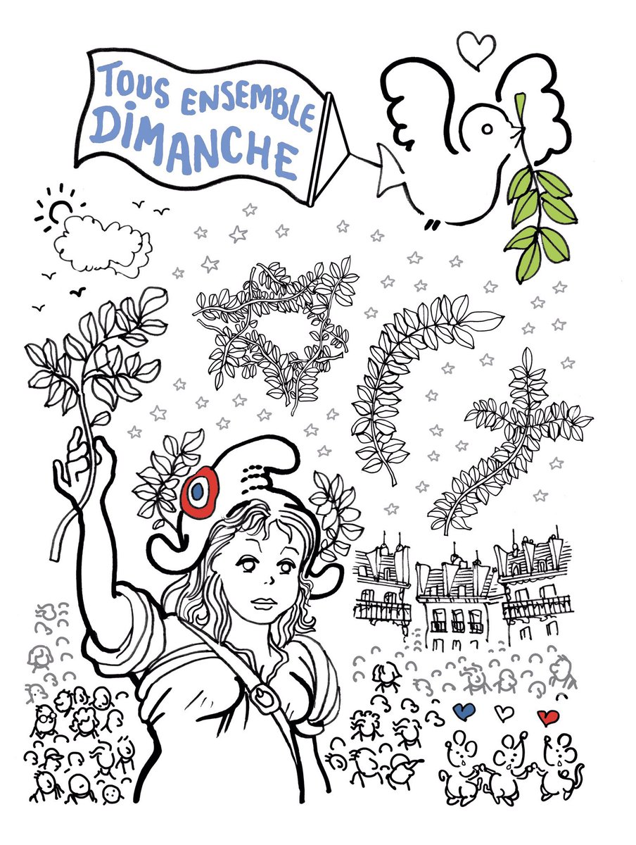 YaelBRAUNPIVET's tweet photo. Soyons nombreux ! 
Pour la République, 
Contre l’antisémitisme. https://t.co/pBhRq0D7UB