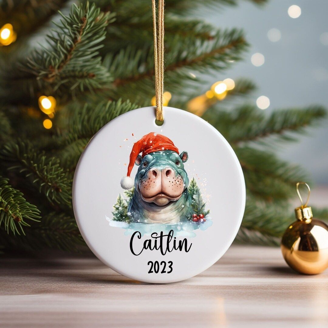 designsofheart's tweet photo. Cute Hippo Christmas PERSONALIZED Ornament Custom Name - Etsy Australia https://t.co/TgFObTvexn
#personalizedornament #christmasornaments #familydecor #familyornament #customfamilyornaments #hippopotamus #etsy #customfamilykeepsake #hippo #christmas #specialgift https://t.co/6kaOS4t0yA