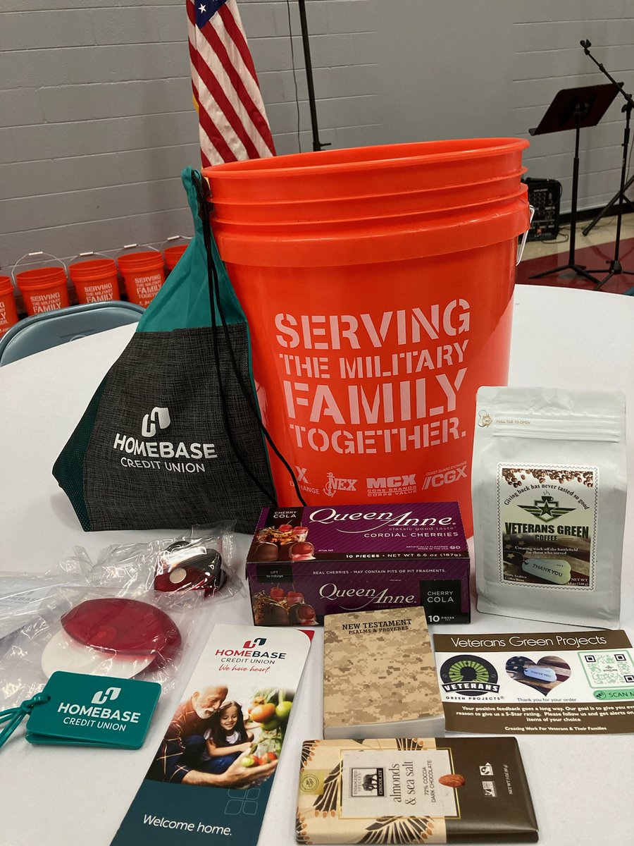 Veterans Day Breakfast was awesome. We honored our Veterans and had great food, fun, and encouragement at MPBC!

Each veteran offered a gift bucket. Thank you AAFES, Home Base Credit Union, and Veterans Green Coffee. #ThankYouVeterans #VeteransGreenCoffee #HomeBaseCU #AAFES