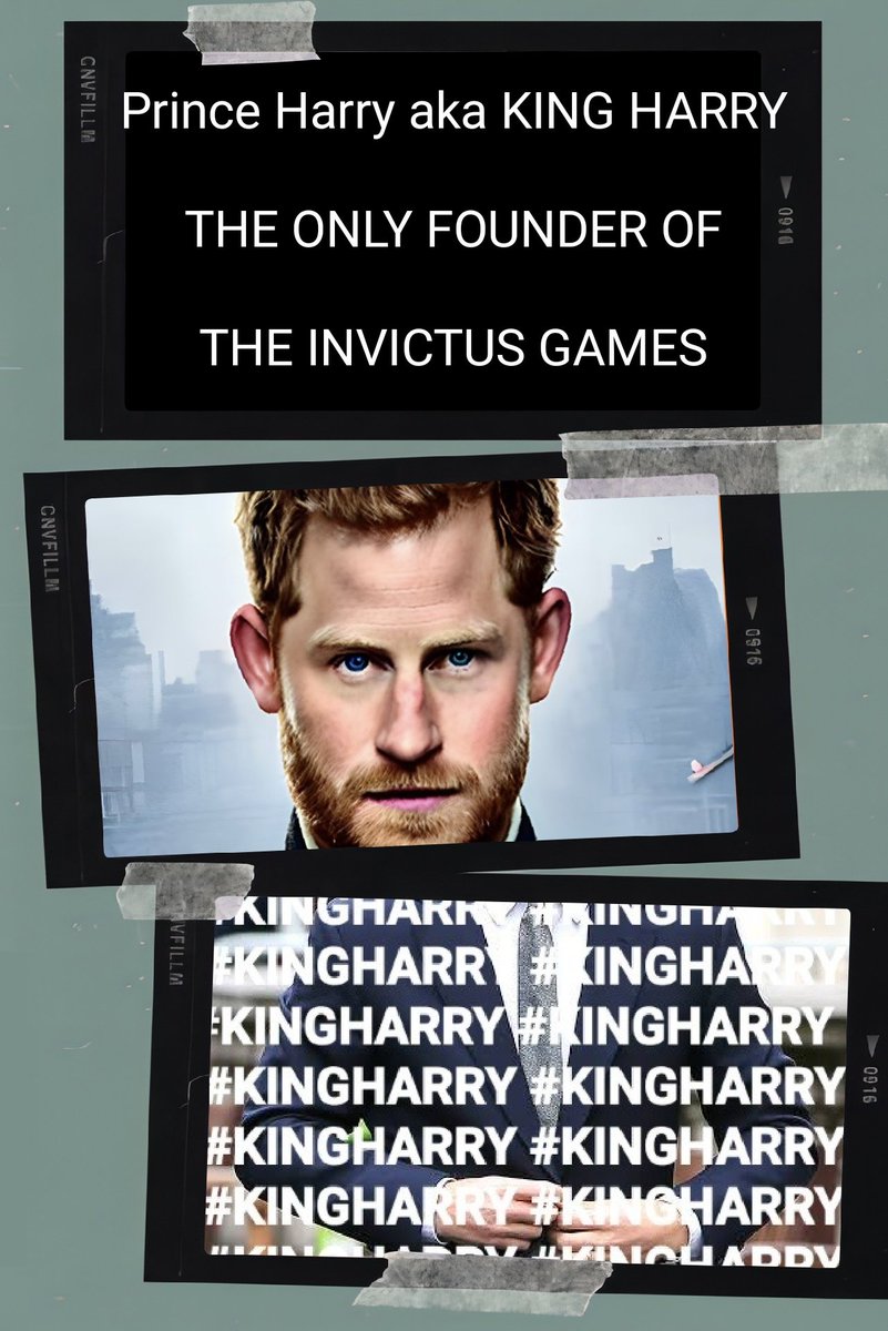 #InvictusGames2023 was great.

#KINGHARRY only said a few words abt his grandmother and the others were totally ignored, not even mention.. by mistake. 👈🏼 The power that you have when something is 1000% yours. 

Their names aren't even on IG  papers or website

#PrinceHarry