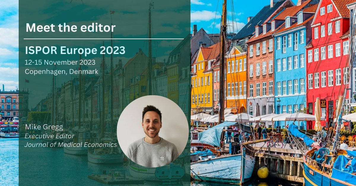 Our Executive Editor is attending #ISPOREurope in Copenhagen. If you are attending and want to meet up to discuss the Journal let us know. #isporeurope #ispor #heor #healtheconomics #healthpolicy #medicaleconomics #pharmacoeconomics