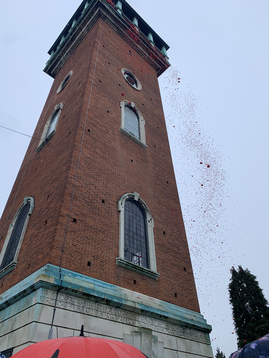 Loughborough Service of Remembrance Loughborough War Memorial. Always an honour. We will remember them <a href="/LSU_Rag/">Jas Swanston</a>