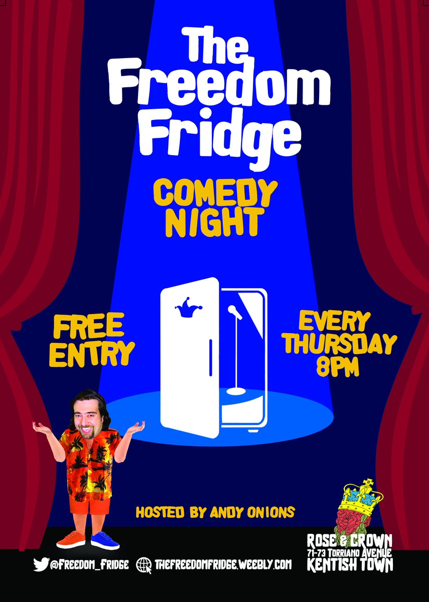 The Freedom Fridge (@freedom_fridge) on Twitter photo 5 minute Bringer spots available Thursdays in December (NOT 28th) and all Thursdays in Jan-Mar 2024.
Email with your preferred Thursdays: thefreedomfridge@gmail.com or come down and watch. It's FREE
TheFreedomFridge @ The Rose & Crown Kentish Town NW5 2SG <a href="/roseandcrownnw5/">roseandcrownnw5</a> 5 minute Bringer spots available Thursdays in December (NOT 28th) and all Thursdays in Jan-Mar 2024.
Email with your preferred Thursdays: thefreedomfridge@gmail.com or come down and watch. It's FREE
TheFreedomFridge @ The Rose & Crown Kentish Town NW5 2SG <a href="/roseandcrownnw5/">roseandcrownnw5</a>