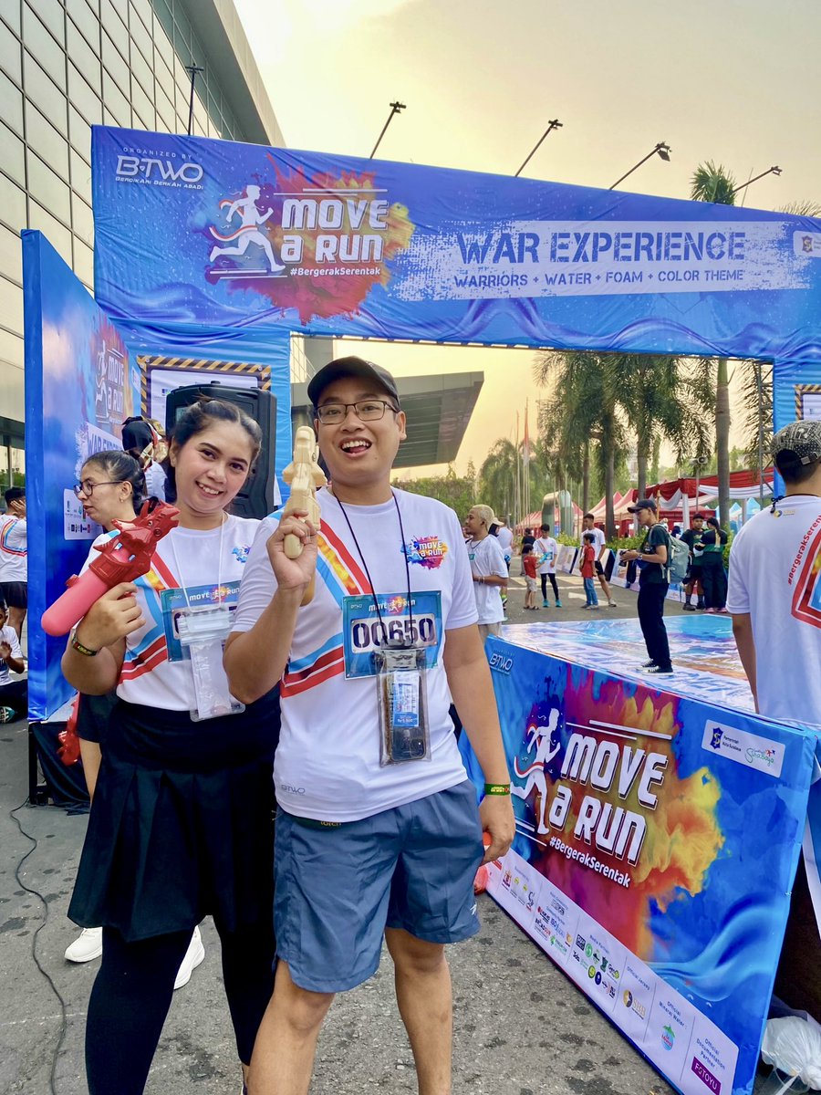 Merry_Anggrainy's tweet photo. Move a run w/ Lhuk Ho🏃‍♀️🏃 https://t.co/Cn68z0FADv