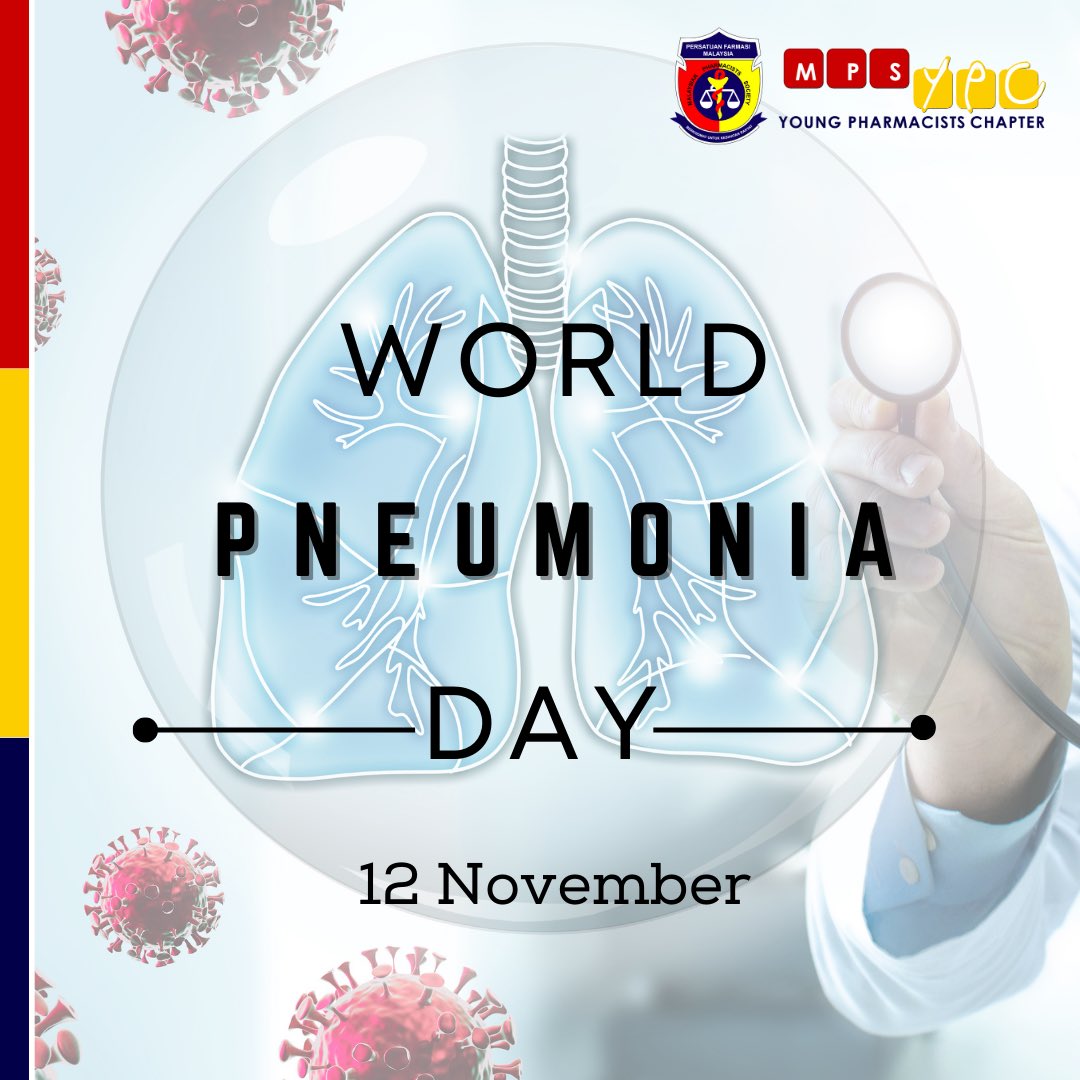 MPS_YPC's tweet photo. World Pneumonia Day is observed on the 12th of November every year. 

Raising awareness on World Pneumonia Day to emphasize the importance of prevention, vaccination, and access to healthcare. Let's work together to combat pneumonia and ensure a healthier future 🫁 

#MPSYPC https://t.co/XmafvPFsEN