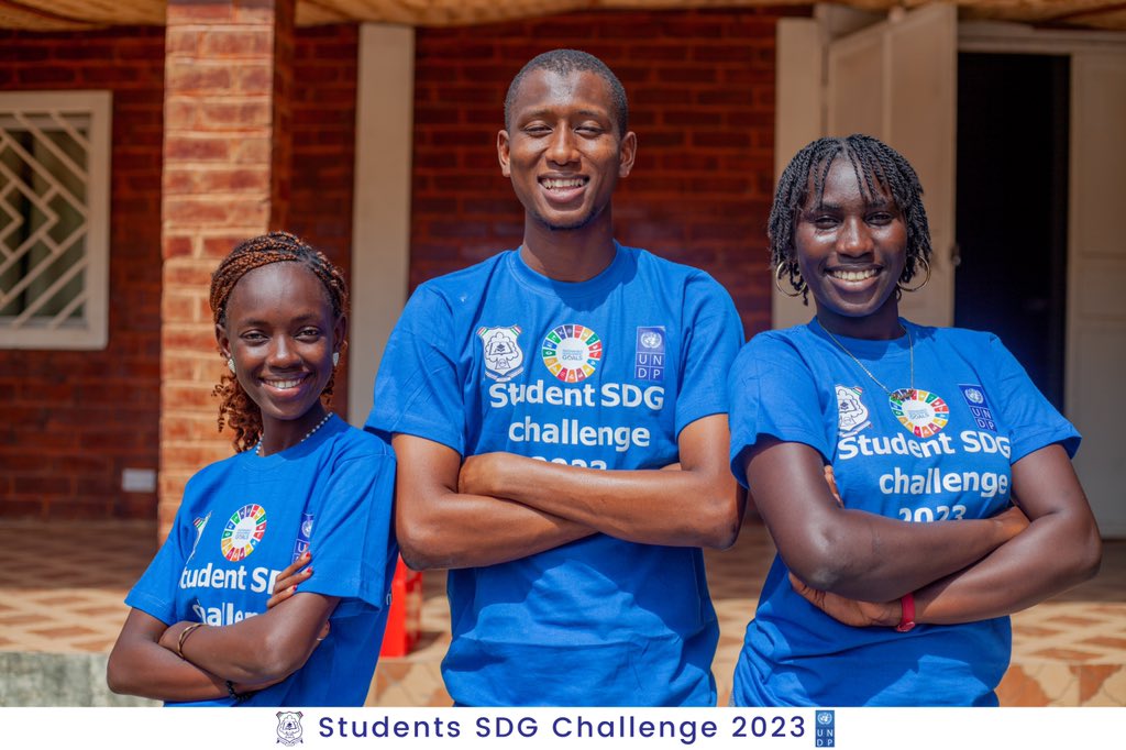 UniOfGambia's tweet image. Introducing &apos;Team MuRoFa&apos; a determined team of students diving deep into SDG 5 and 6! Their mission? Empowering women &amp;amp; girls while ensuring clean water and sanitation for all. 
Join them pave the way for gender equality and a sustainable water world! #SDGChallenge #SDGxNDP