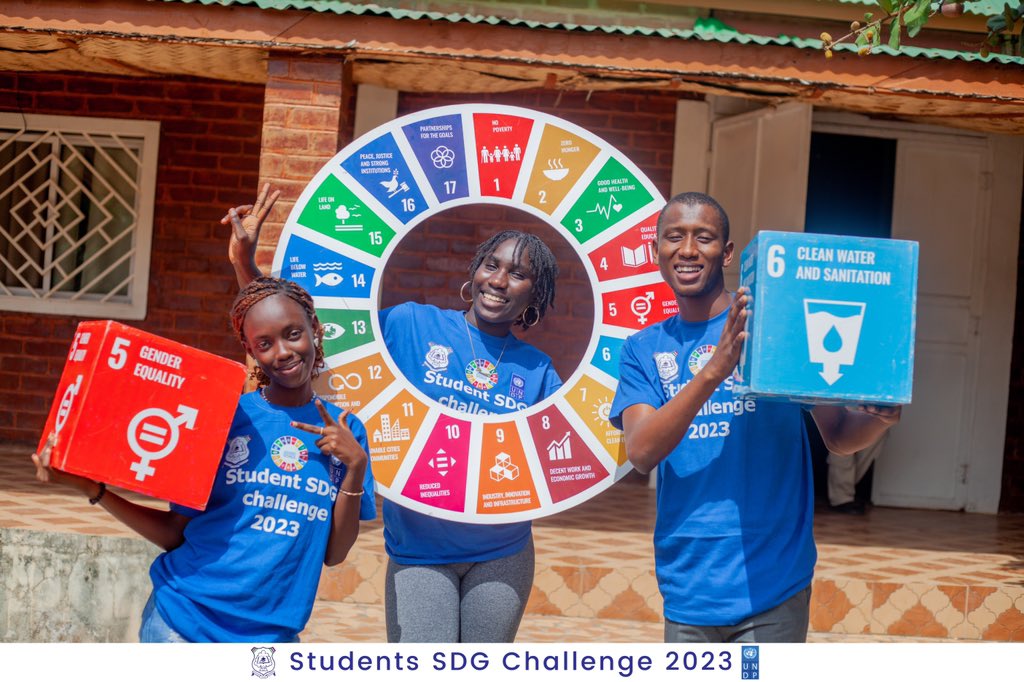 UniOfGambia's tweet image. Introducing &apos;Team MuRoFa&apos; a determined team of students diving deep into SDG 5 and 6! Their mission? Empowering women &amp;amp; girls while ensuring clean water and sanitation for all. 
Join them pave the way for gender equality and a sustainable water world! #SDGChallenge #SDGxNDP