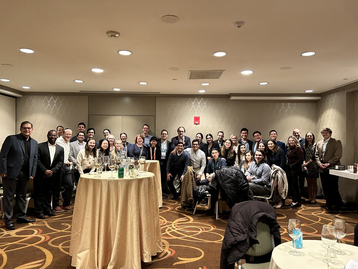 A great evening with just part of the amazing Penn and CHOP teams! Onward!