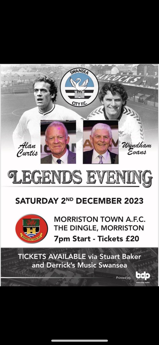 stubakes29's tweet photo. Get in touch with me for tickets 
@Morriston_Town @ToshMovie @sw37ans https://t.co/peK44Ub6eV