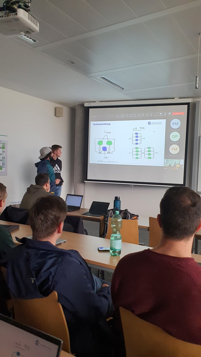 Charakterisation of the torque sensor.

Ruben and Johannes presented their findings on the measured values of the sensor. With this information, the circuit can be specified by the system and design team.
#Mikroelektronik #Leistungselektronik <a href="/ElectronicsDrv/">E&D @ElectronicsAndDrives@mastodon.social</a>