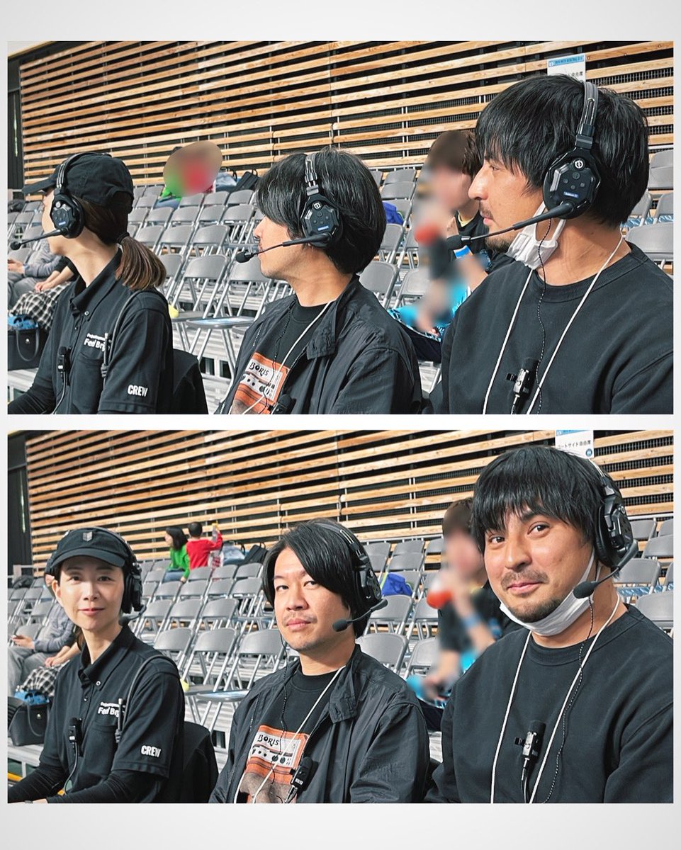 Feel_B_tokyo's tweet photo. #有明サブアリーナ バスケ演出進行に本日は @hollyland_japan #solidcomC1 で緻密な連絡や音効調整などにシームレス利用しました。 #event https://t.co/BVQMcGhzp2