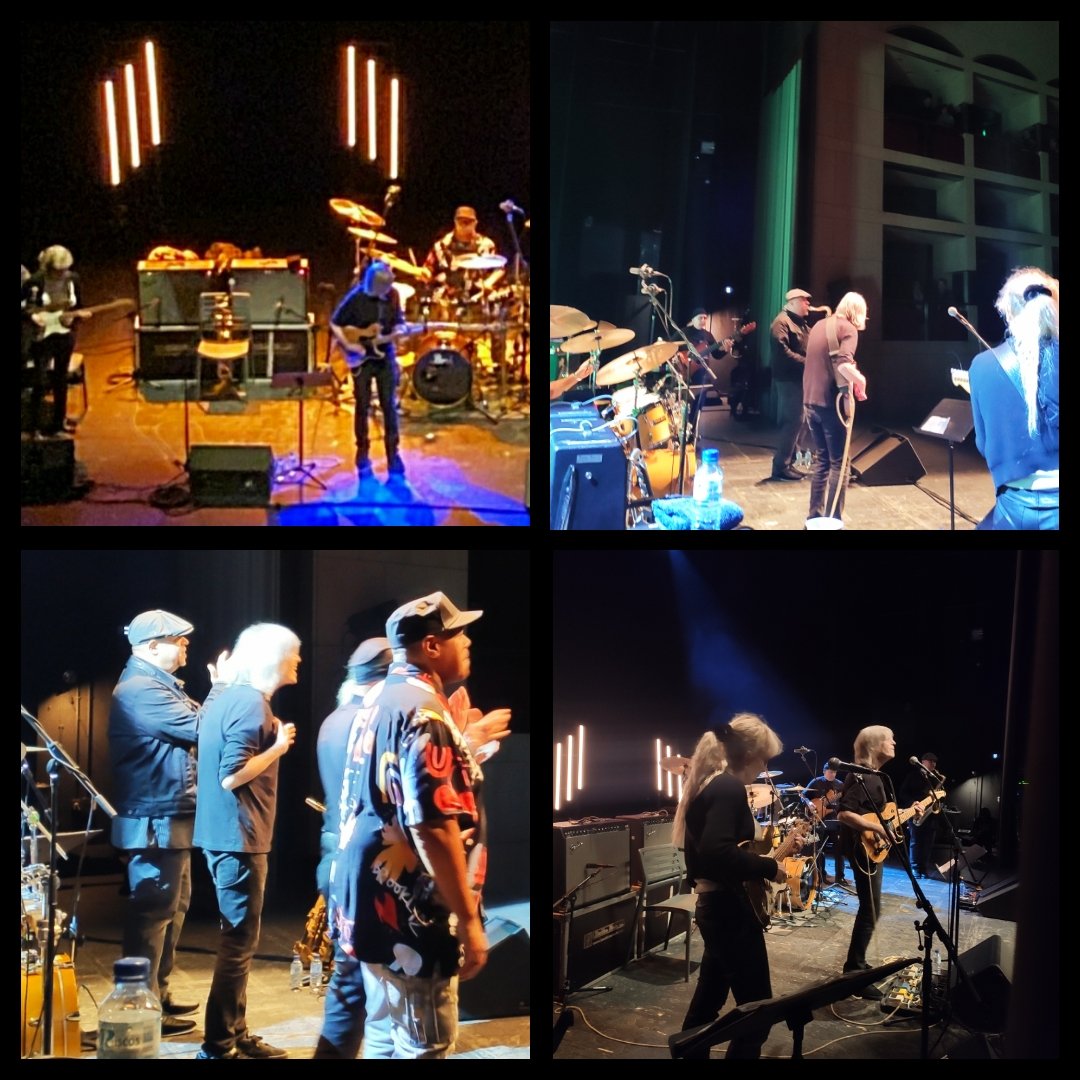JavierAlcantaMu's tweet photo. 📣Mike Stern y su sonrisa eterna, nos regaló un concierto inolvidable. A sus 70 años, y sin tener nada que demostrar, ofreció un concierto lleno de Jazz, Rock y Blues, con su estilo inconfundible, junto a una banda cohesionada y amada. Un concierto histórico. @Badejazz
#badejazz https://t.co/NamfkVZkLS