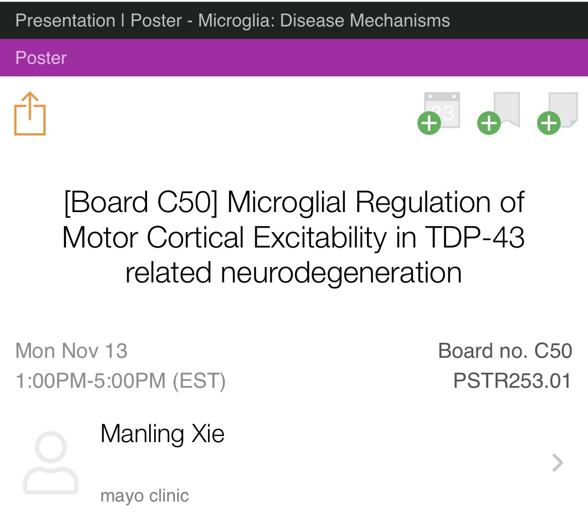 Manling_Xie's tweet photo. Excited to present at #SfN2023. Do stop by my poster on November 13th, 1:00-5:00pm, and I would be happy to share our recently work regarding microglia regulation of motor cortical excitability . Looking forward to meeting the awesome neuroscientists. @LongJun_Wu https://t.co/Tv7fBf6Plg
