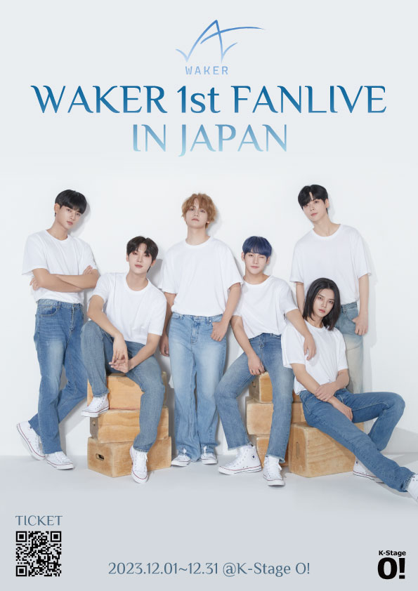 WAKER_official's tweet photo. [📢]

「WAKER 1st FANLIVE IN JAPAN」
공연일자：2023/12/1（금）～12/31（일）
공연횟수：총 40회
장소：K-Stage O!（東京都新宿区大久保1-8-4 K-SQUARE 3F）

티켓 판매 사이트：
https://t.co/p89kipb4rd

#WAKER #웨이커 #ウェイカー https://t.co/9PxJusYFUP