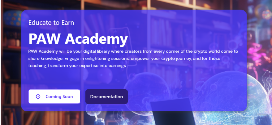 I love that <a href="/framecommunity/"></a> values education! With $Paw videos, Paw Academy, Wiki, Documentation, FAQs and so much more in the works, $PAW is working towards growing your knowledge and making you a wise crypto investor! 👨‍🎓#Pawswap 🐾😍📚