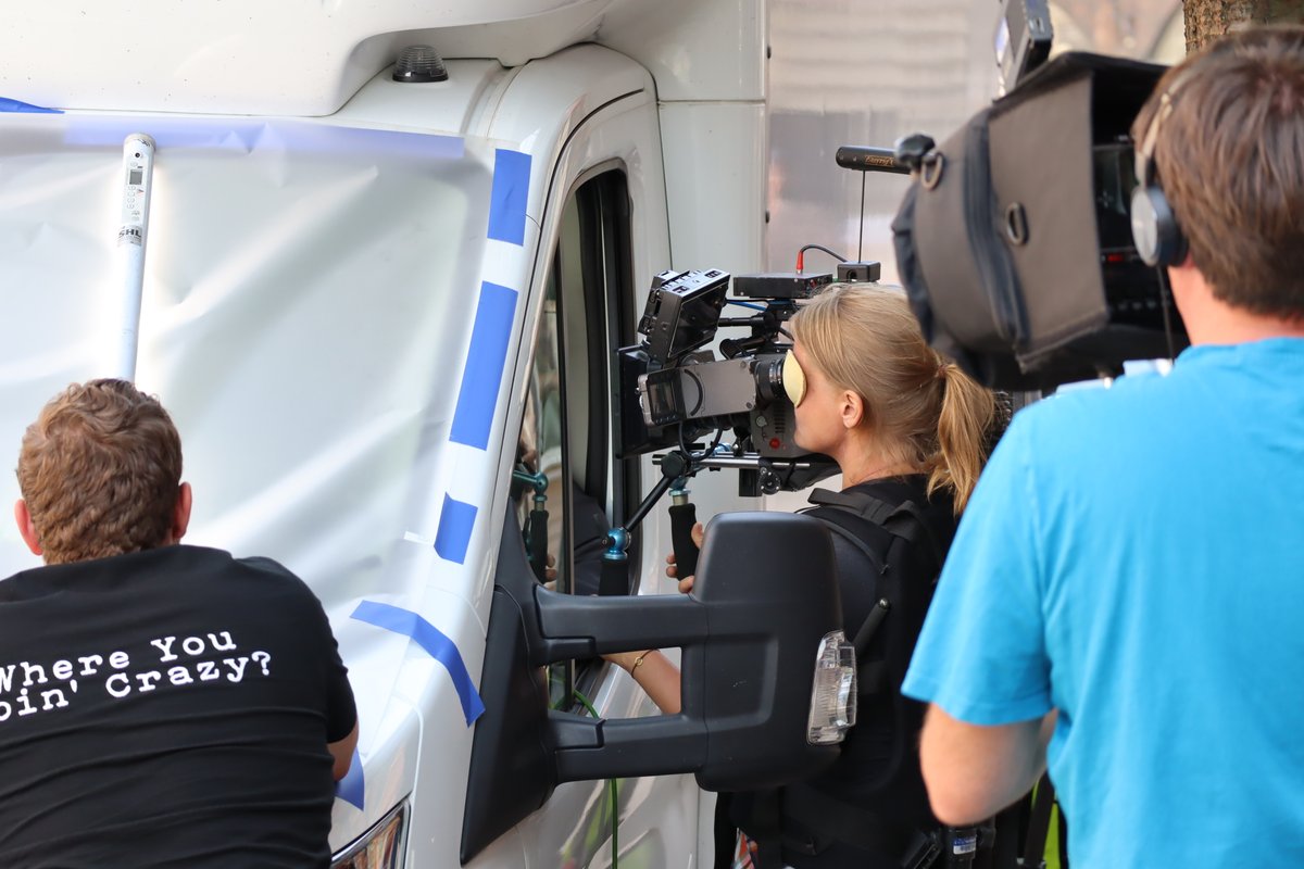 mancmadeprod's tweet image. #BTS pics from #TheVisitFilm
I took these with a telephoto lens as I wanted to stay out of the way (&amp;amp; was probably doing something else, dead relaxing this filming lark 😉)
Ace crew, top of their game..
You can watch The Visit for FREE at MancMade.Productions #MancMade