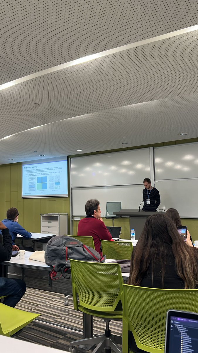 ACMLConf's tweet photo. “Computer Vision II - Document and Language Understanding”, “Applications II - Transportation and Navigation” and “Self-Supervised and Generative Models” sessions in progress in Rooms A203, A204, and A207, respectively. https://t.co/iTHFr00TOe
