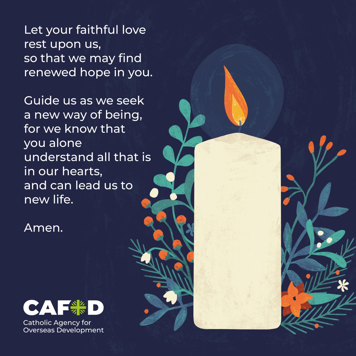 CAFOD tweet media