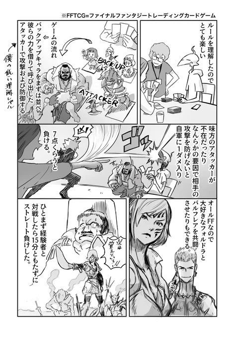 FFTCGを遊んだ話 