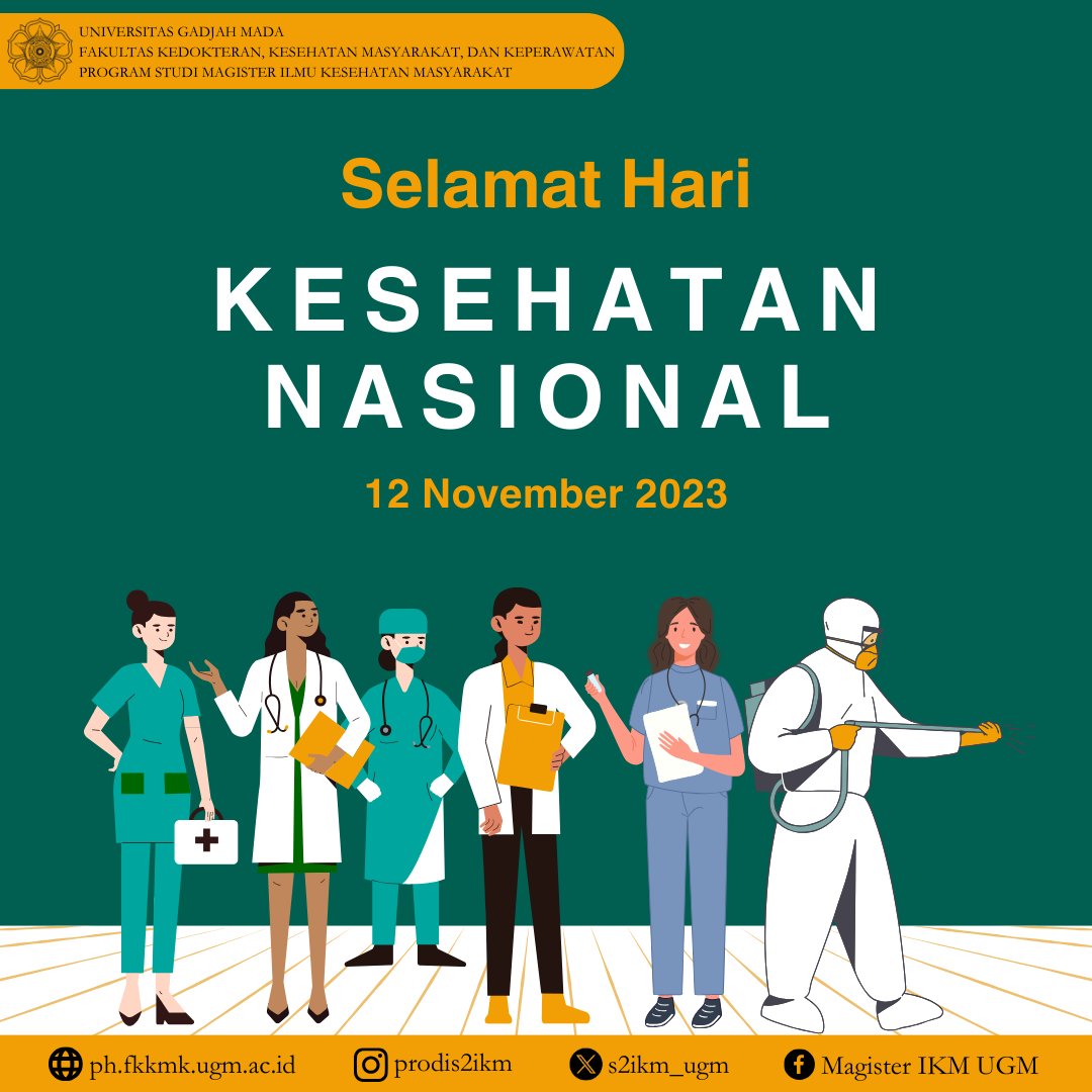 S2 Ilmu Kesehatan Masyarakat, UGM tweet media