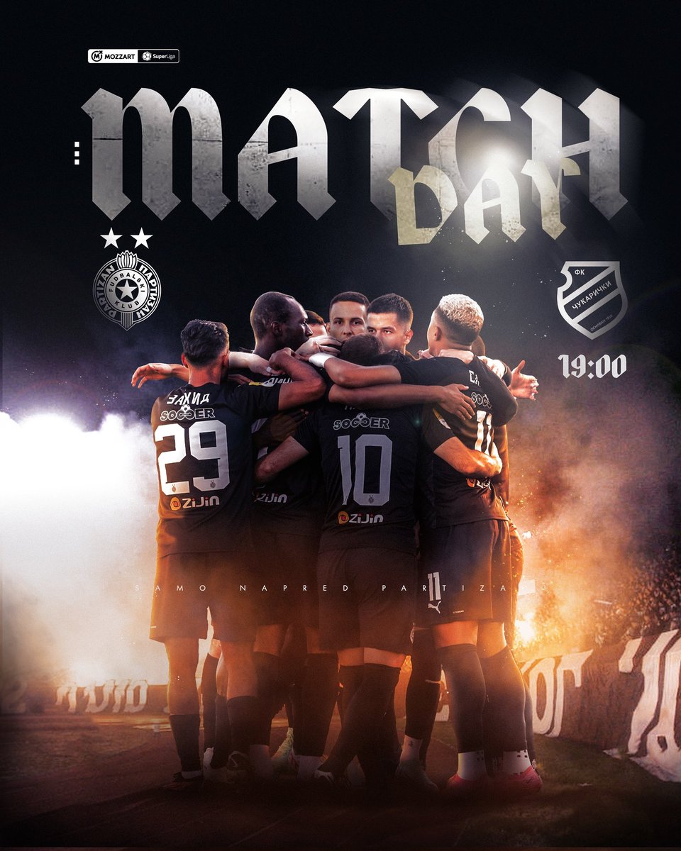 FK Partizan on X: ⚫⚪ #matchday