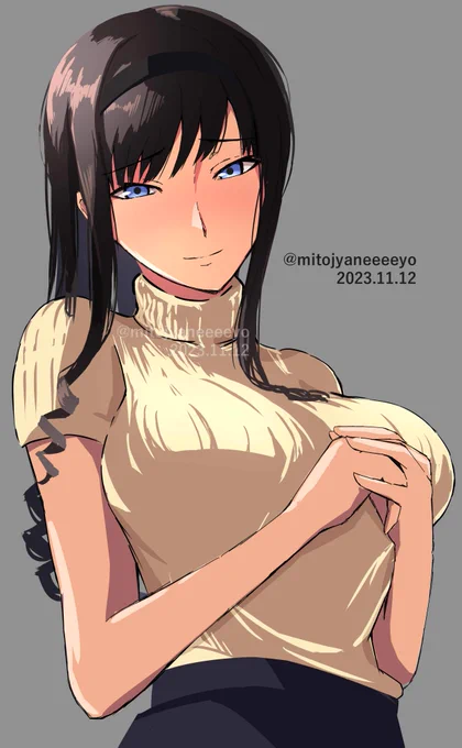 ニット森島先輩 