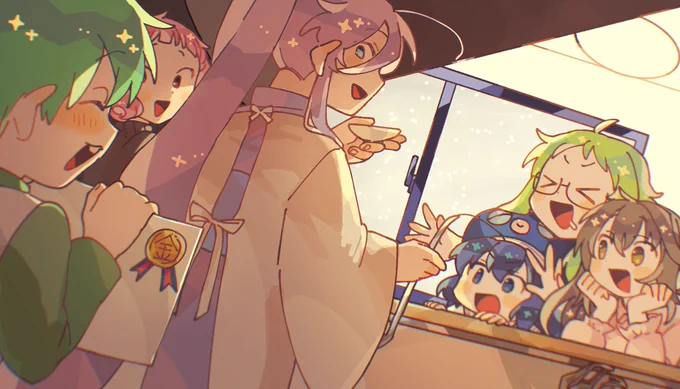#神威がくぽ#2024年公式カレンダーイラストコンテスト開催ありがとうございますとりあえず4枚!2、6、8、11月です!!! 