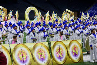 hebronbandboost's tweet photo. We set out on the road for home with grateful hearts, 3rd place and a most memorable season on the Monomyth. Thanks to all of our The @thehebronband @thehebronguard @thehebrondrumline parents &amp; volunteers who helped to make this journey possible. Our hearts are full. #AIATT https://t.co/eYFPodxgX2