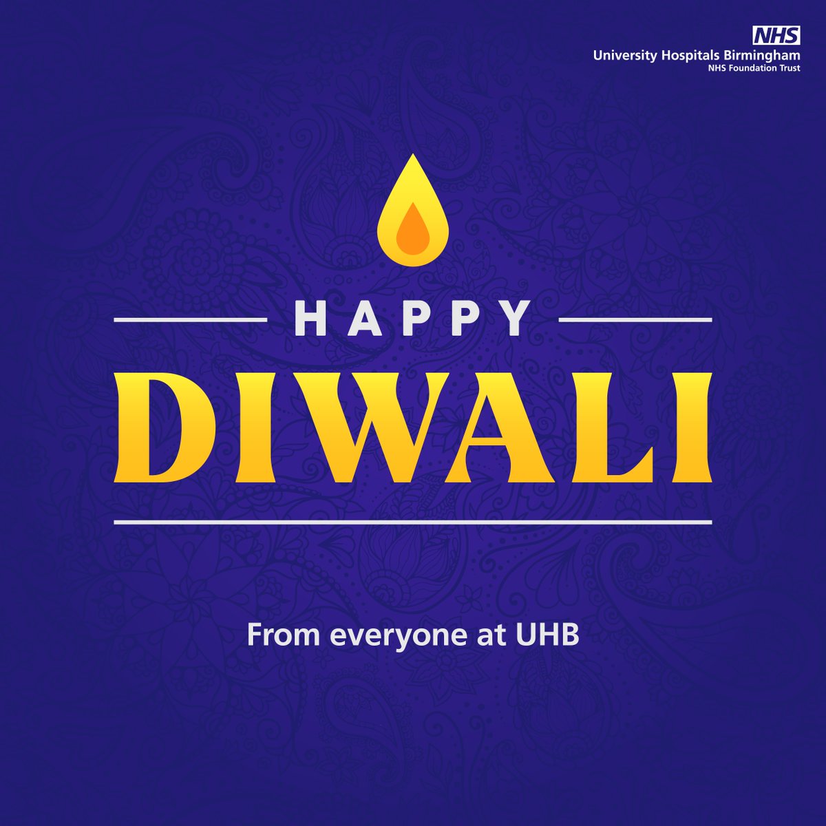 The Festival of Lights, also known as Diwali, is a time for celebrating by Hindus, Sikhs, and Jains.

Diwali signifies the spiritual triumph of light over darkness, good over evil, and knowledge over ignorance.

We wish everyone celebrating a very happy Diwali.
