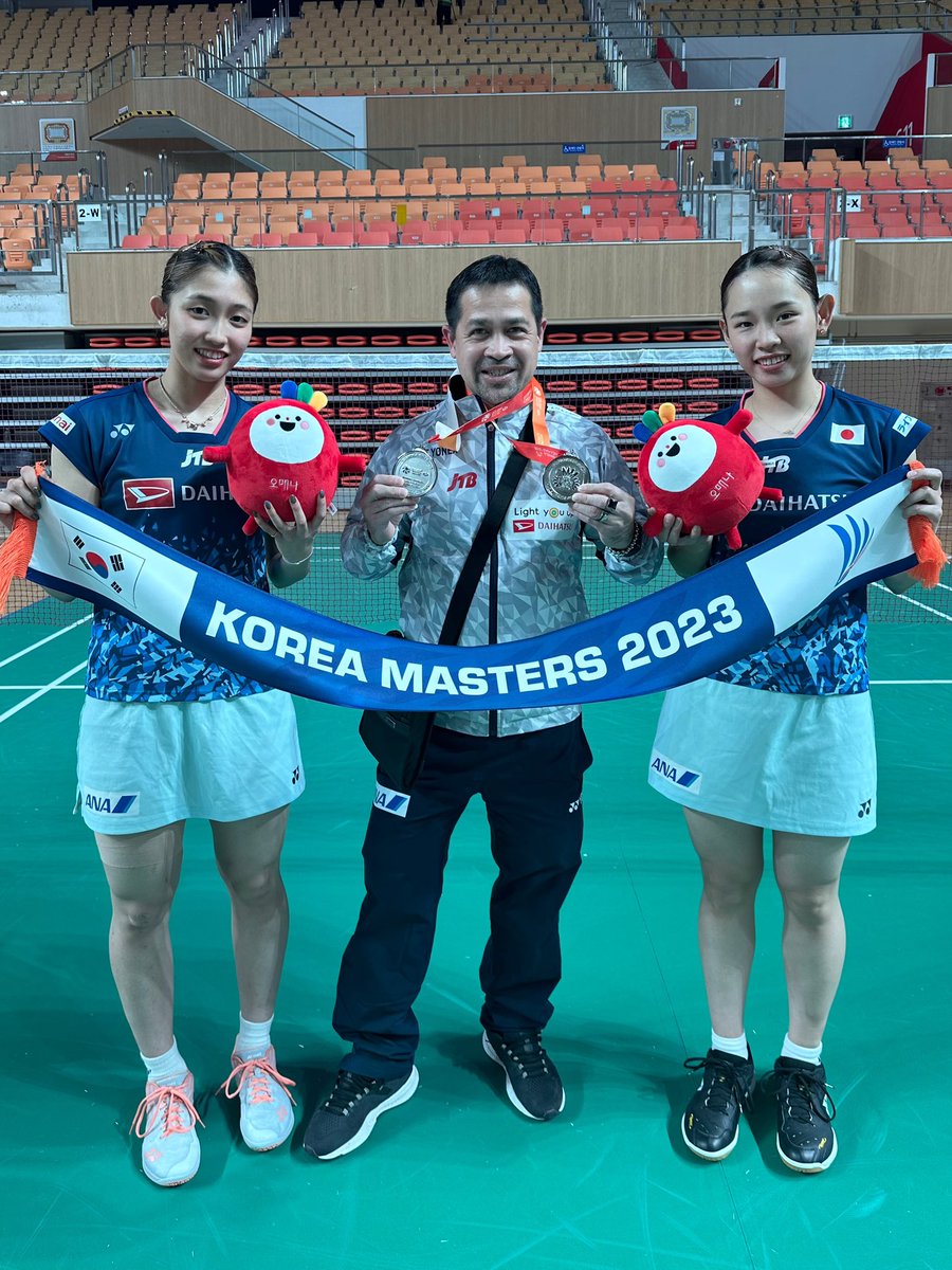 Korea masters2023🇰🇷🥈

応援ありがとうございました🙏🏻
熊本マスターズに向けて頑張ります！！